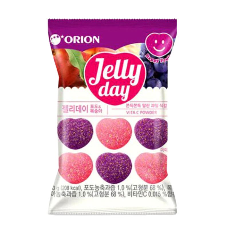 Jelly Day Uva y Durazno (63 g)