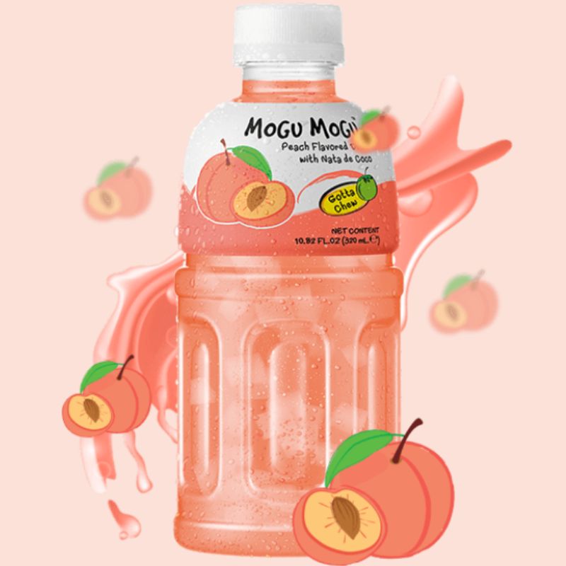 Mogu Mogu Durazno (320ml)