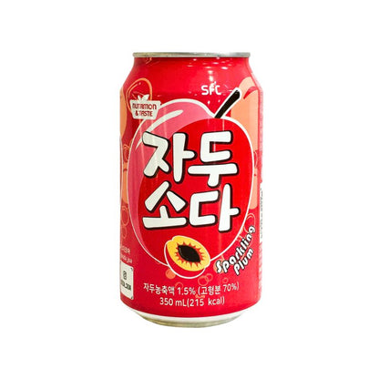 Sparkling Soda Ciruela (350 mL)