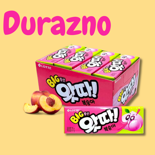 Watta Chewing & Bubble Gum Durazno (23g)