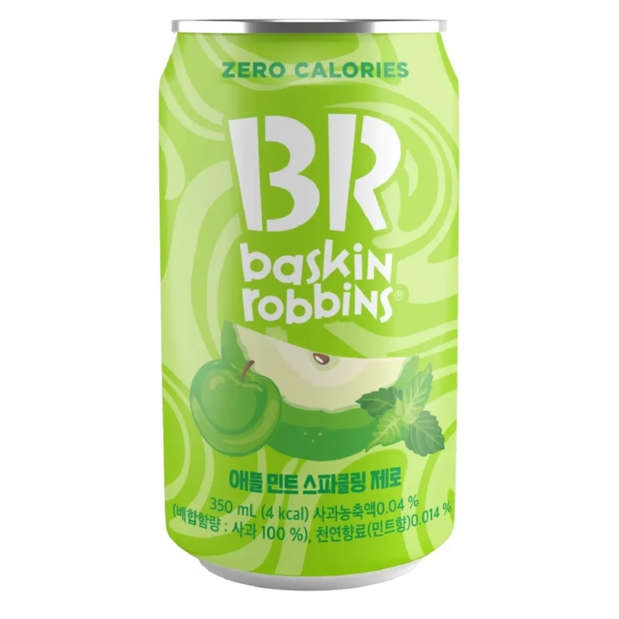 BR Apple Mint Sparkling Soda (350ml)