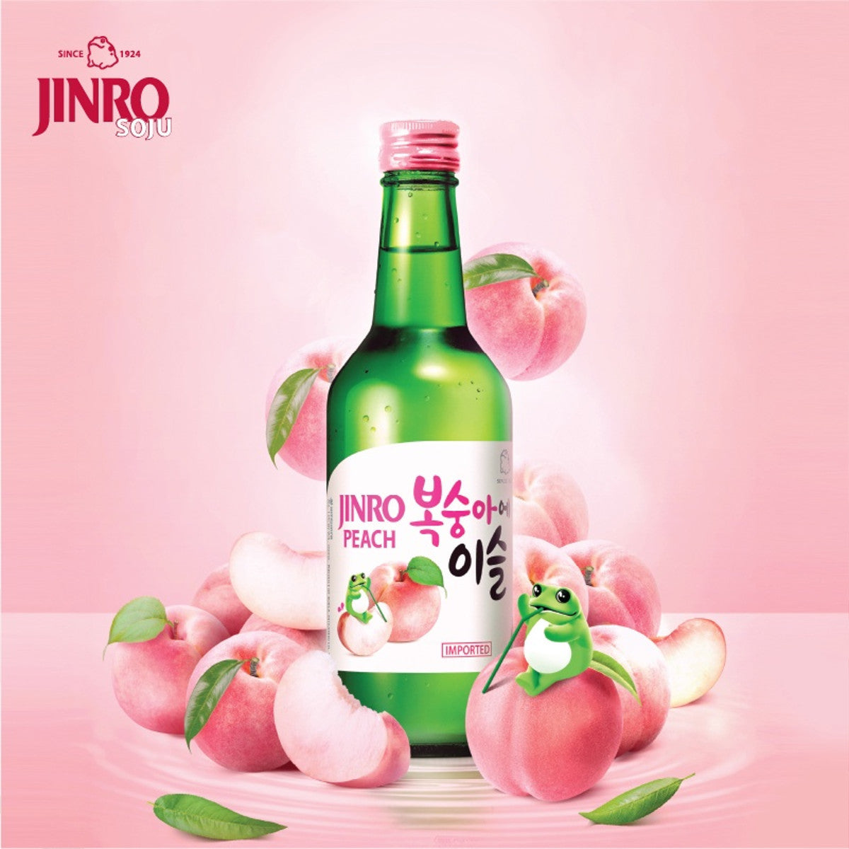 Jinro Soju Durazno (360ml)