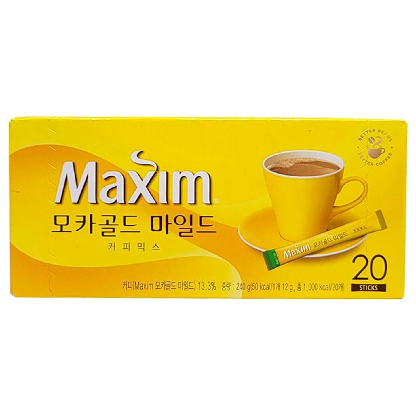 Maxim Mocha Gold Mild (240g . 20 piezas)