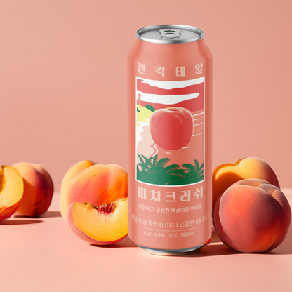 Peach cocktail (500 ml)