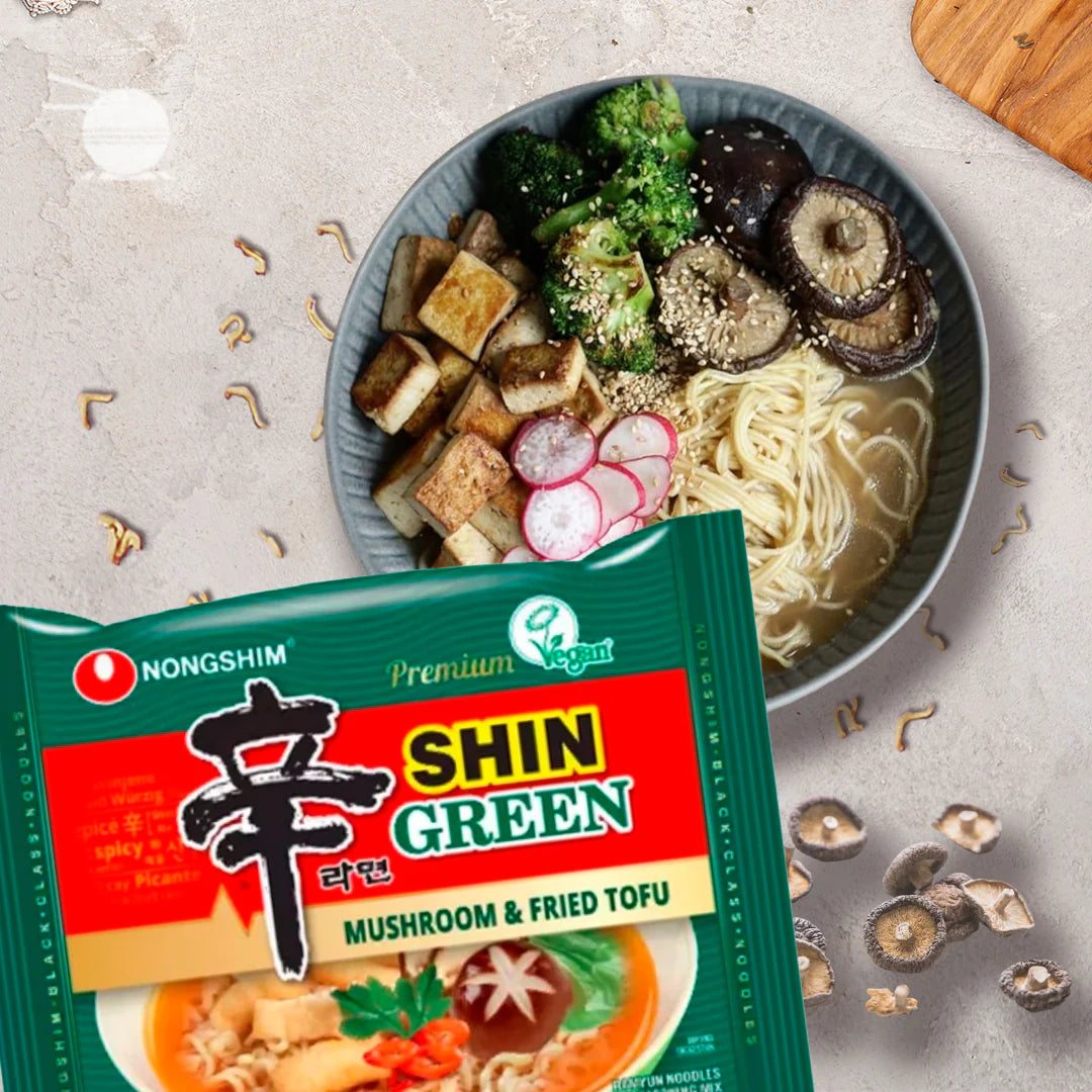 Shin Ramen Green (Tofu & Mushroom) (125g)