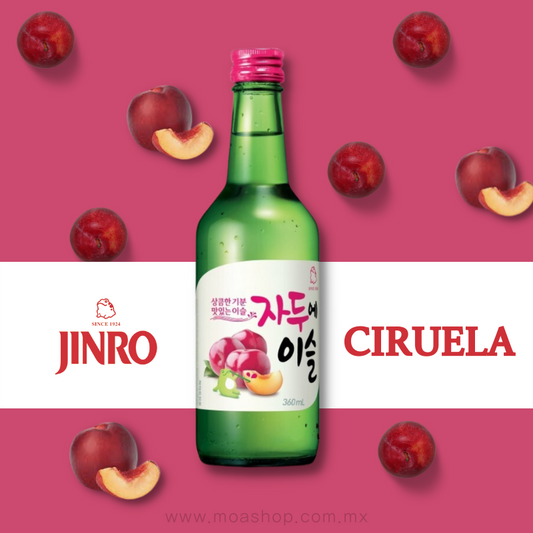 Soju Coreano Chamisul Ciruela 360ml